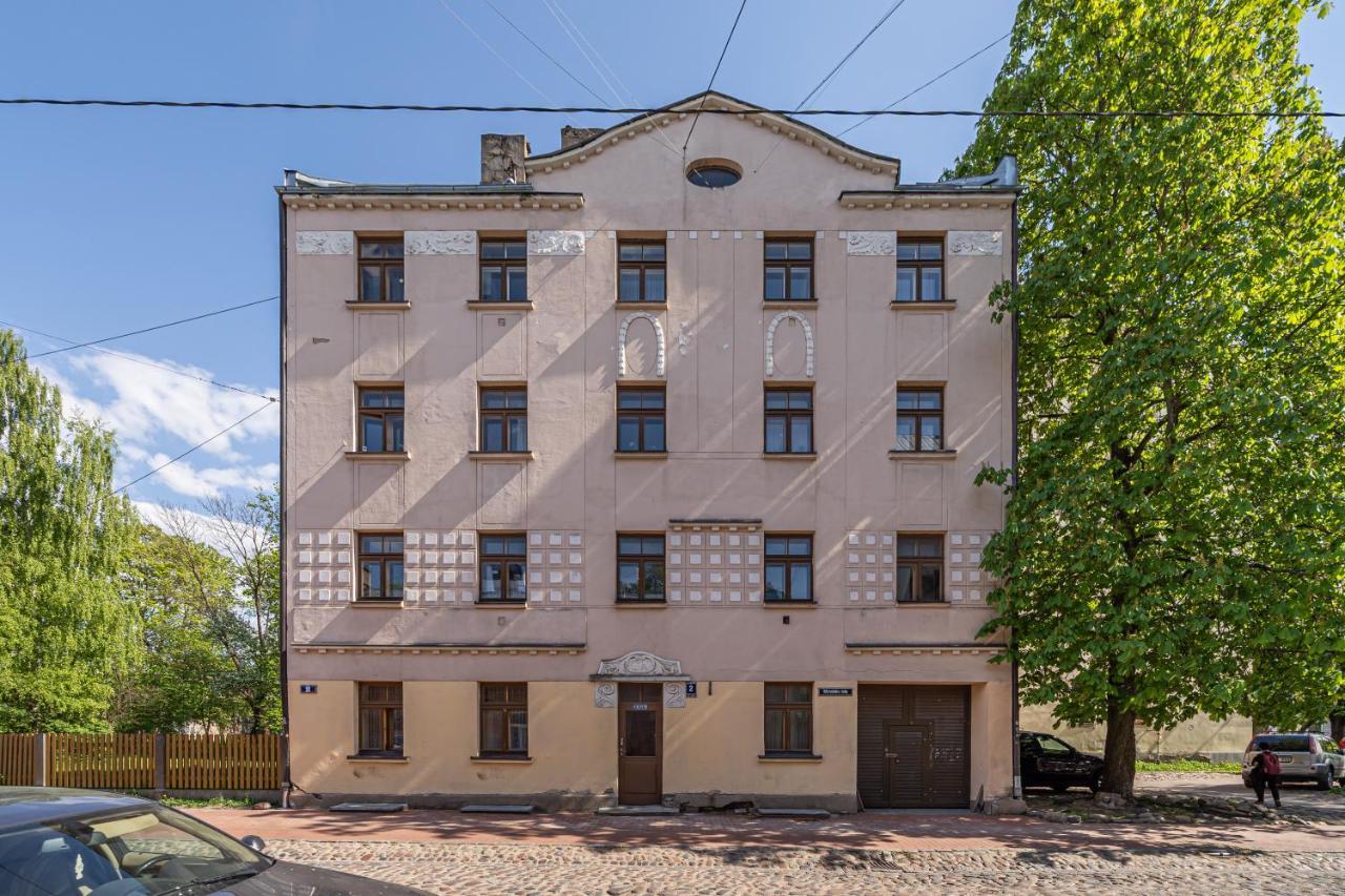 Top-Floor Studio With Courtyard View In Unesco Area, Murnieku Street Residence Riga Exterior foto